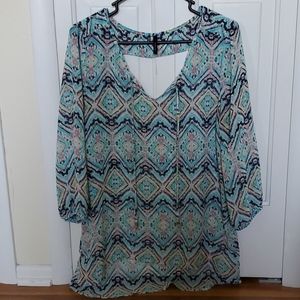 Lightweight Printed Blouse